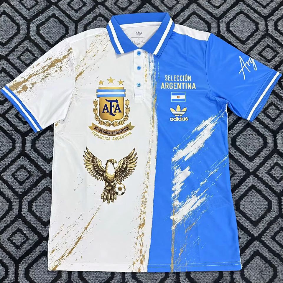 jersey 2026/27 argentina especial manga corta versión fan