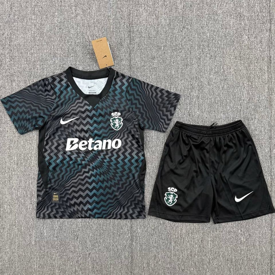 jersey 2026/27 sporting lisbon portero manga corta niño