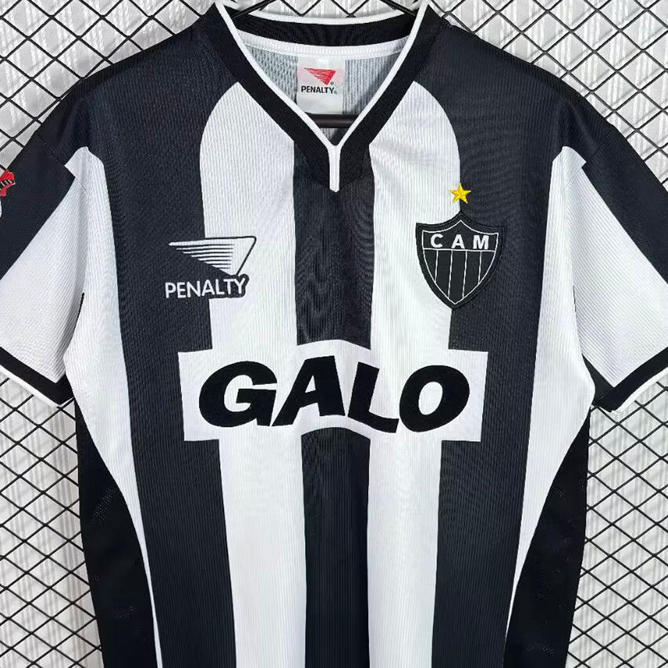 jersey 2000 at mineiro local manga corta versión fan retro