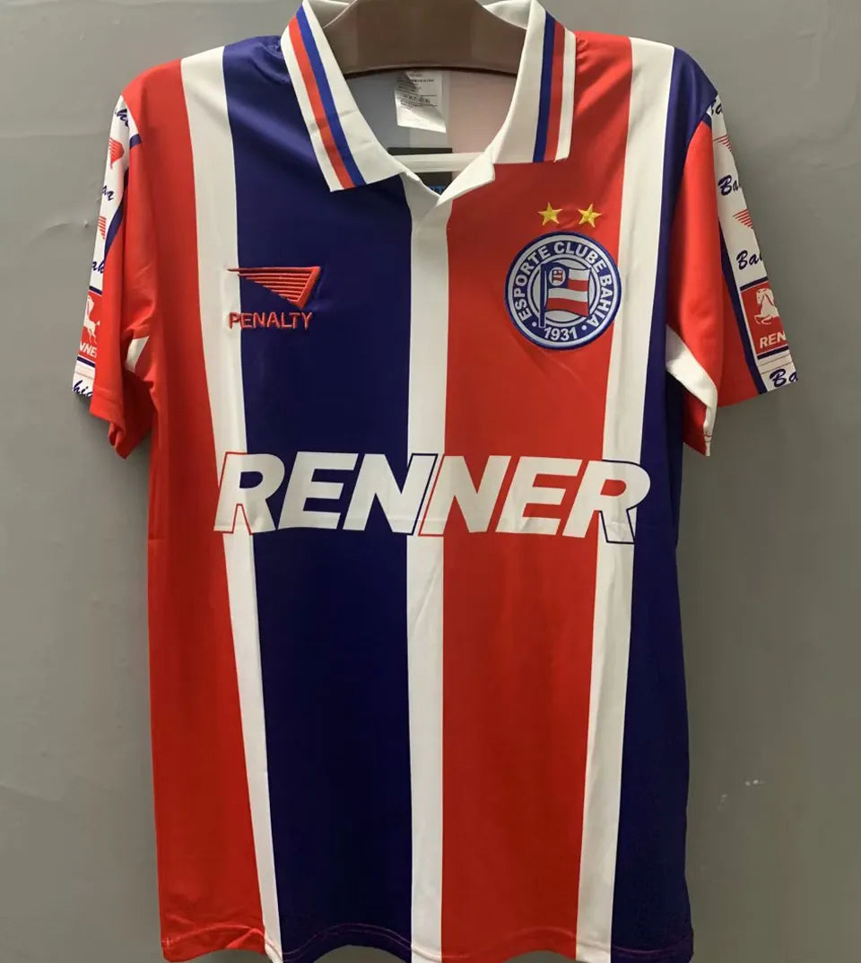 Jersey 1996 Bahia Visitante Manga corta Versión Fan Retro