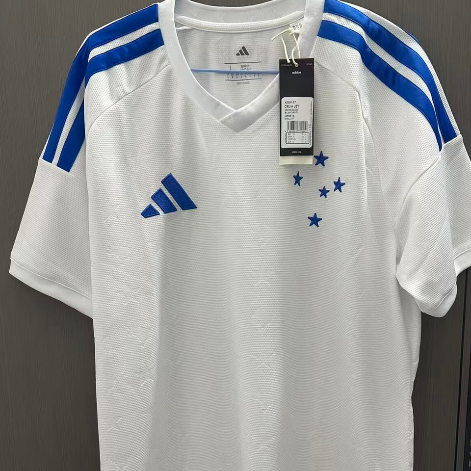 jersey 2026/27 cruzeiro visitante manga corta versión fan