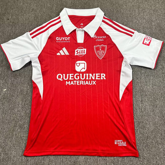 Jersey 2025/26 Brestois Local Manga corta Versión Fan