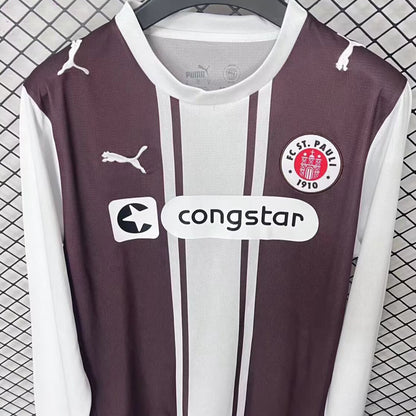 Jersey 2026 ST Pauli Especial Manga larga Versión Fan