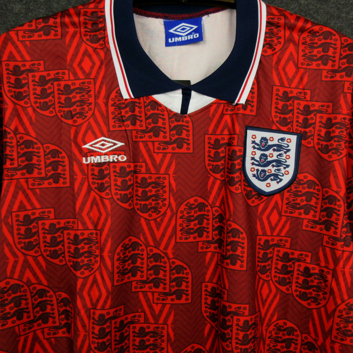 1994 Inglaterra Visitante Versión Fan Selecciones Retro