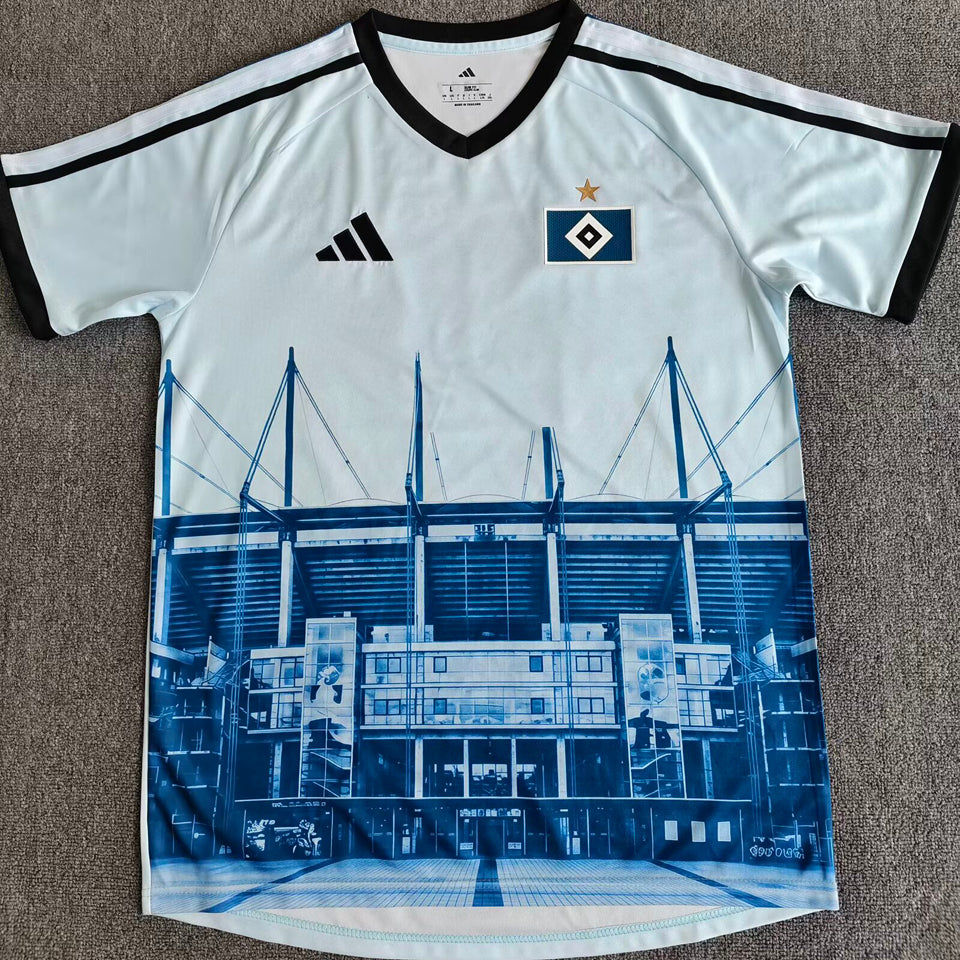 jersey 2026 hamburger sv especial manga corta versión fan