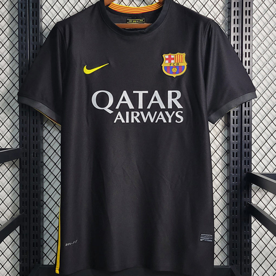 jersey 2013/14 barcelona tercero manga corta versión fan retro