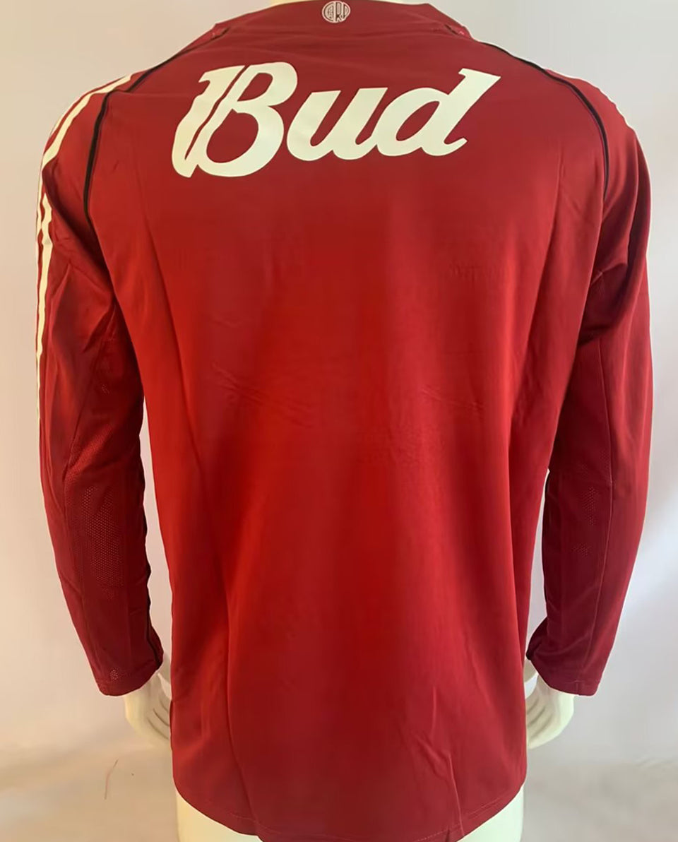 jersey 2005/06 river plate tercero manga larga versión fan retro