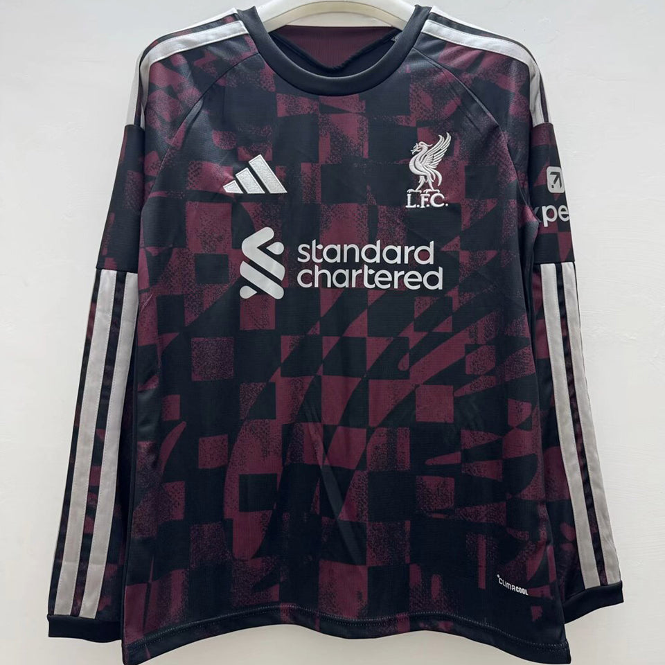 jersey 2026/27 liverpool tercero manga larga versión fan