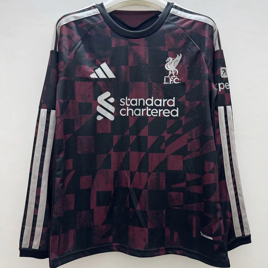 Jersey 2026/27 Liverpool Tercero Manga larga Versión Fan