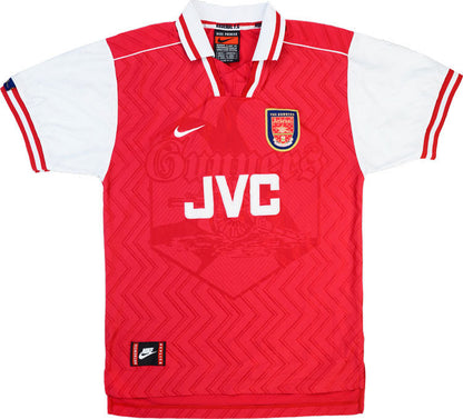 Jersey 1996/98 Arsenal Local Manga corta Versión Fan Retro