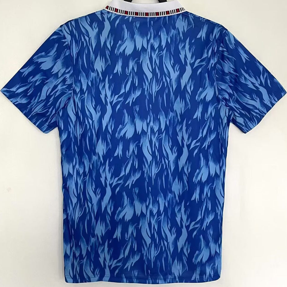 jersey 1992 southampton visitante manga corta versión fan retro