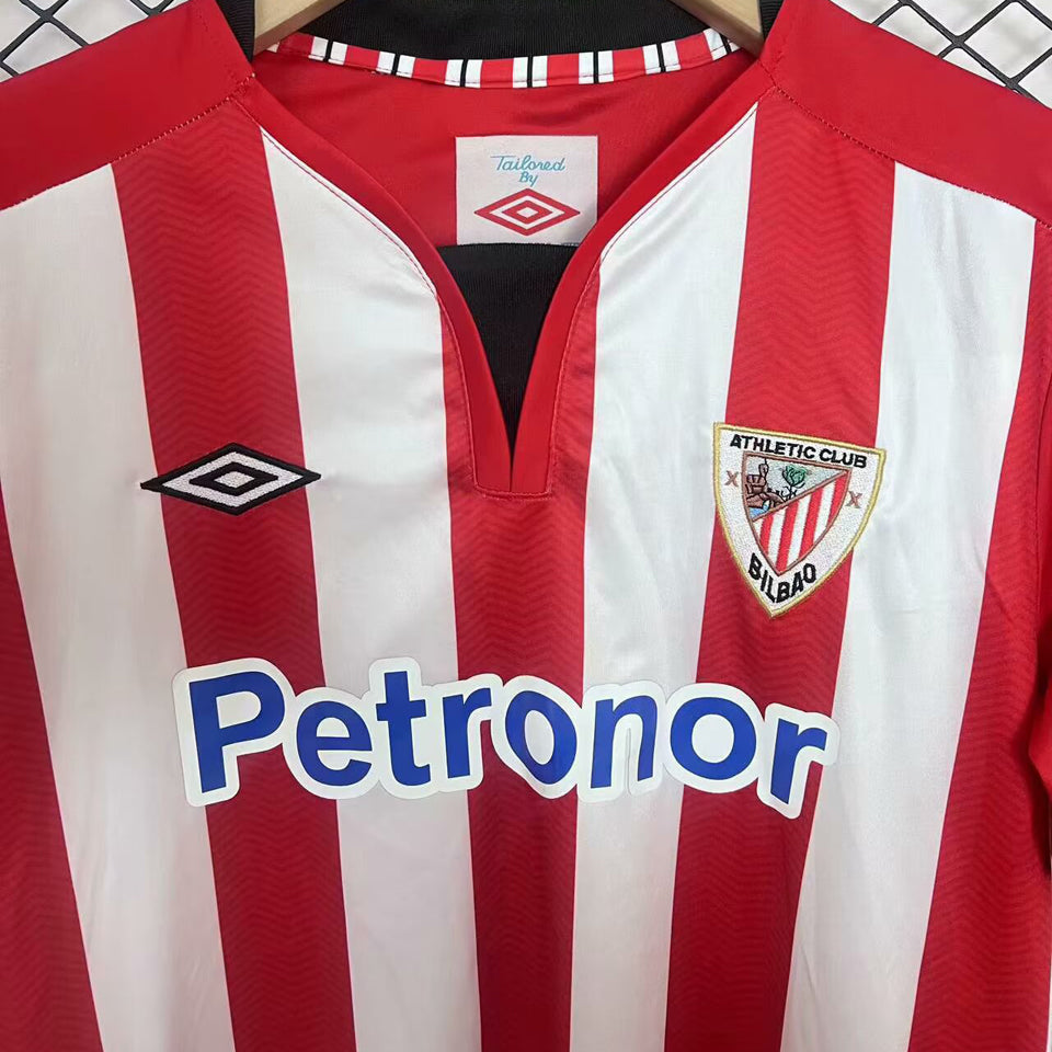 Jersey 2011/12 Bilbao AT Local Manga corta Versión Fan Retro