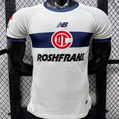 Jersey 2026/27 Deportivo Toluca Visitante Manga corta Versión Jugador