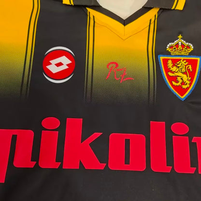 Jersey 2003/2004 Zaragoza Visitante Manga corta Versión Fan Retro