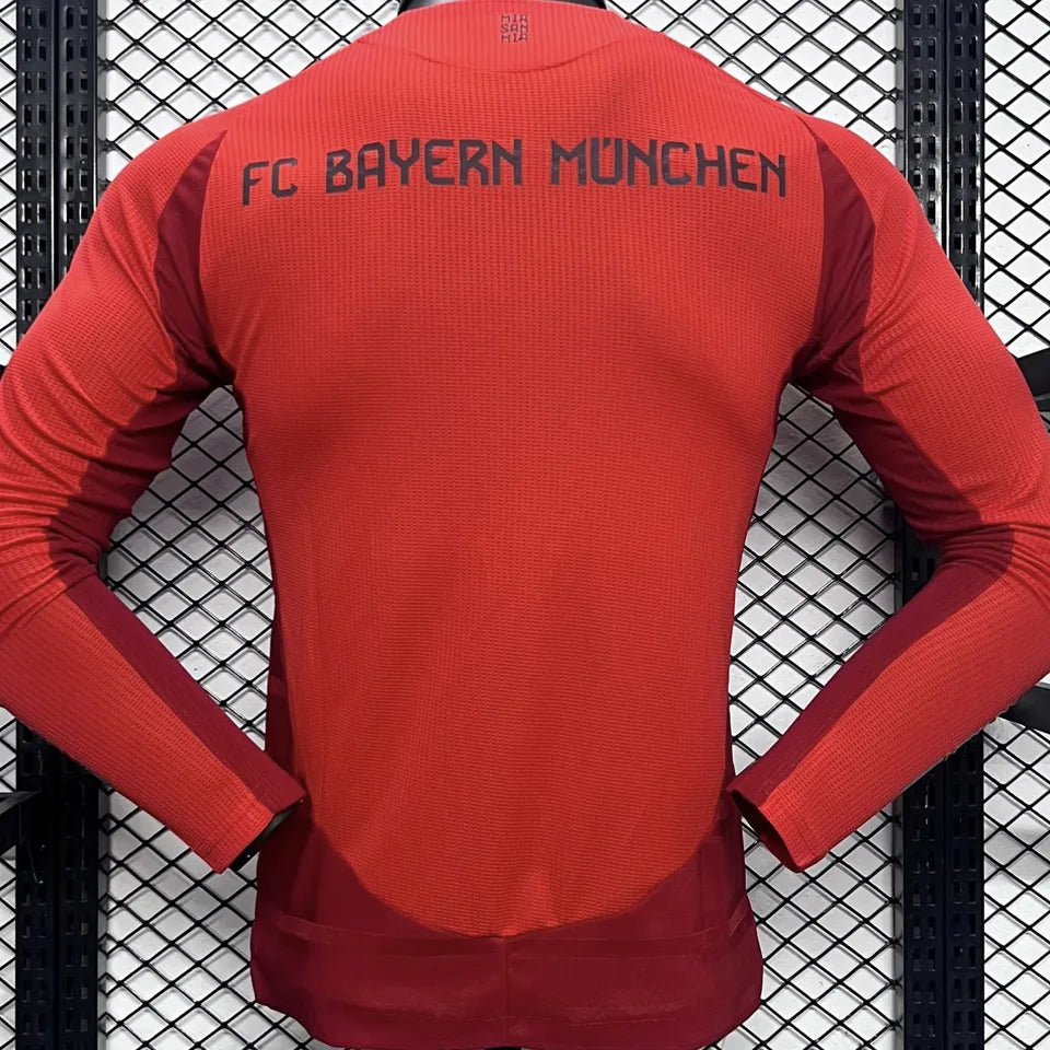 Jersey 2024/25 Bayern Munich Local Manga larga Versión Jugador