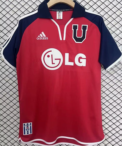 Jersey 2001/02 Universidad de Chile Visitante Manga corta Versión Fan Retro