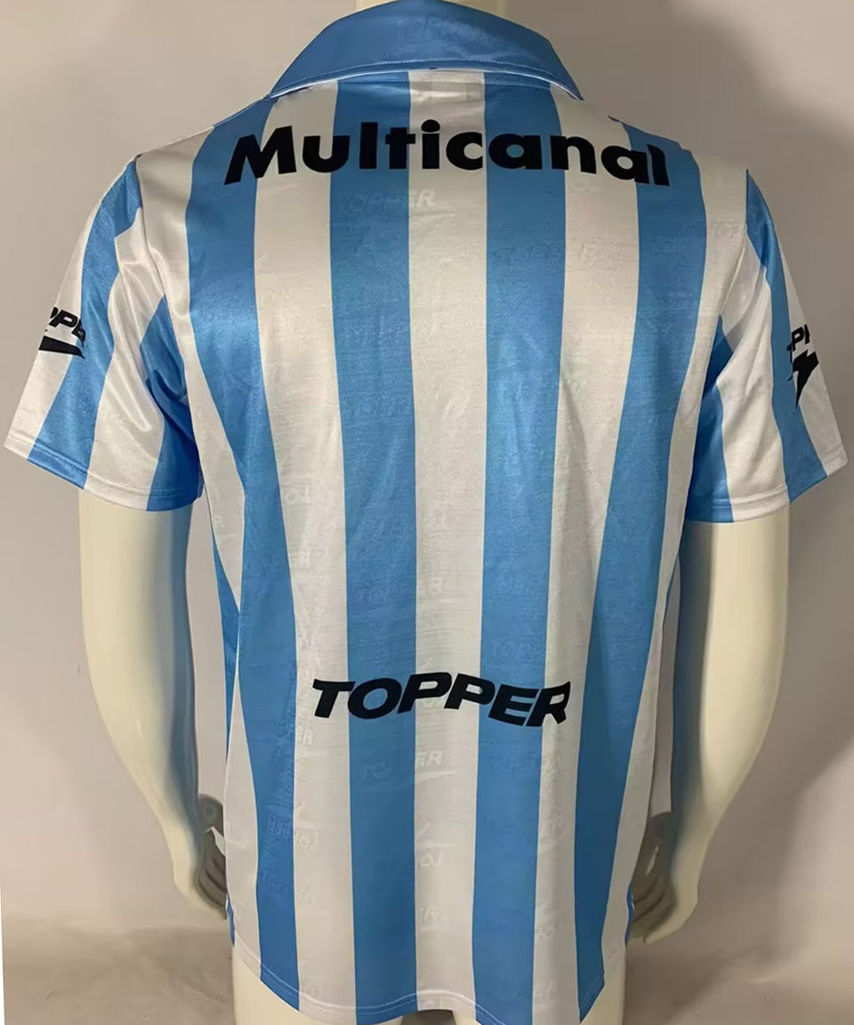 Jersey 1997/98 Racing Local Manga corta Versión Fan Retro