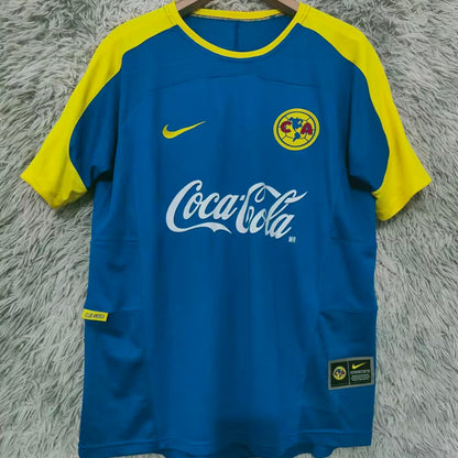 Jersey 2003/2004 Club America Visitante Manga corta Versión Fan Retro