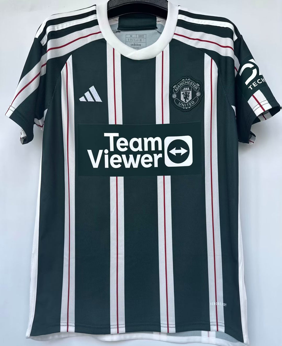 jersey 2023/24 manchester united visitante manga corta versión fan