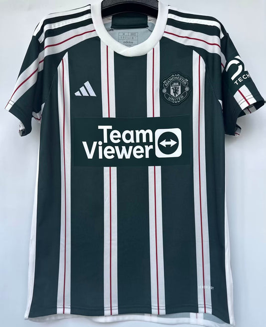 Jersey 2023/24 Manchester United Visitante Manga corta Versión Fan