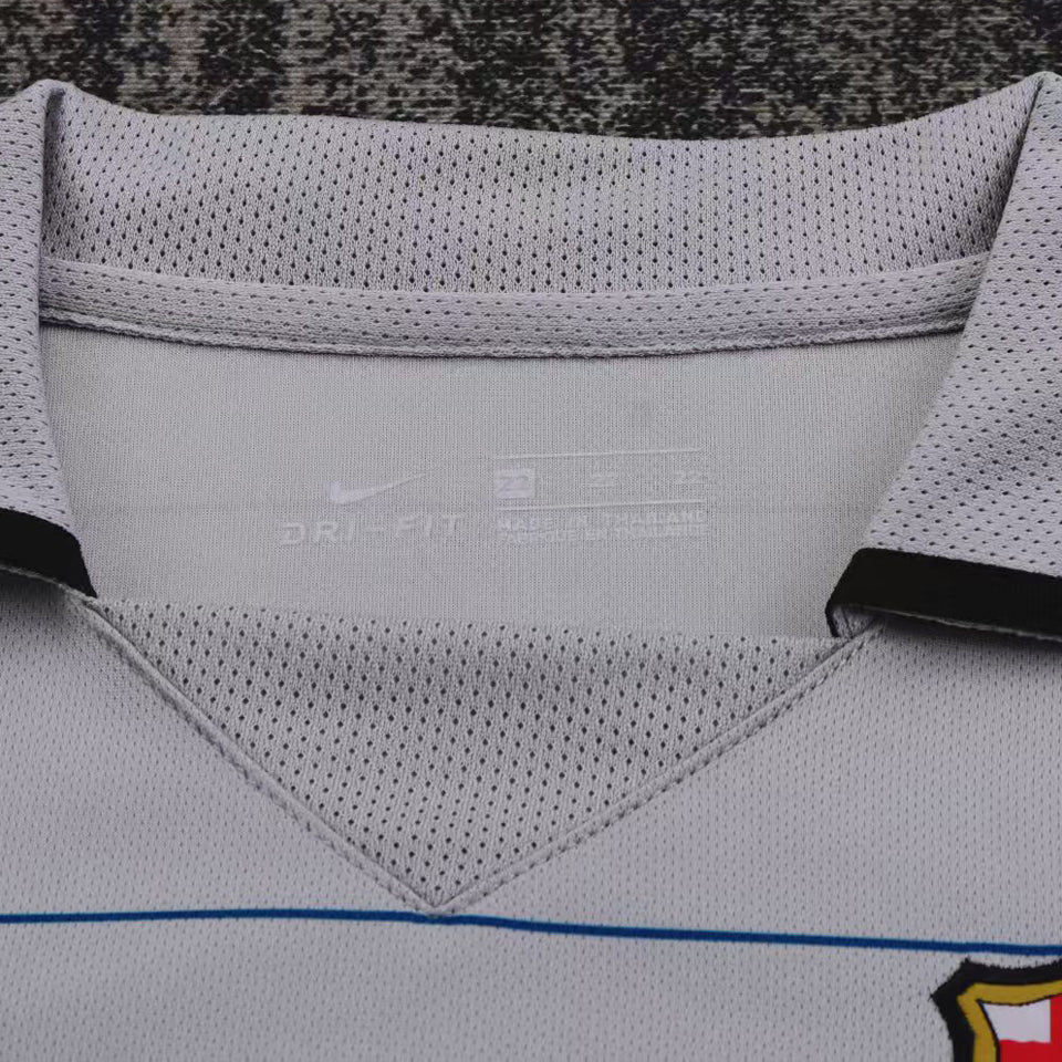 Jersey 2003/2004 Barcelona Visitante Manga corta Niño Retro