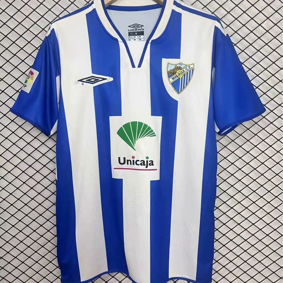 jersey 2005/06 malaga local manga corta versión fan retro