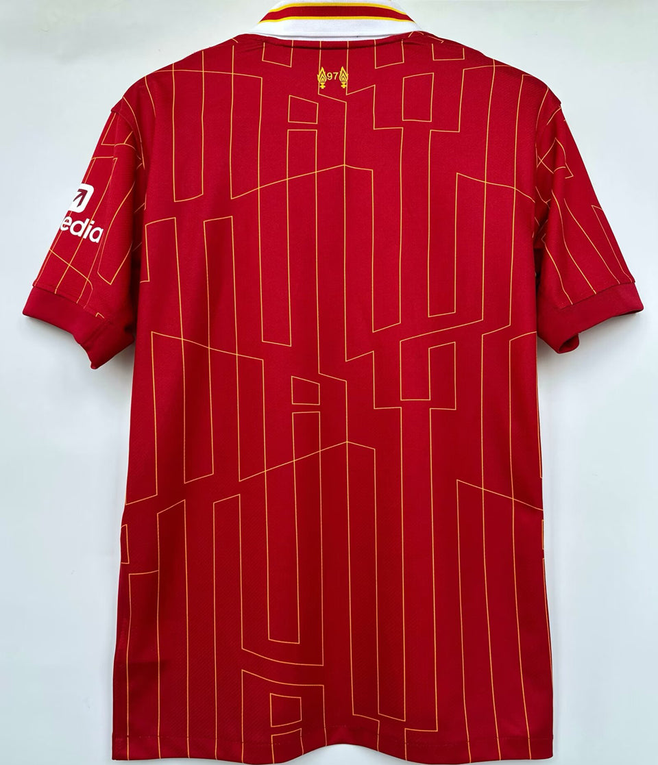 jersey 2024/25 liverpool local manga corta versión fan