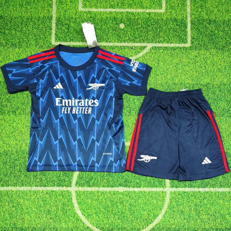 Jersey 2025/26 Arsenal Visitante Manga corta Niño