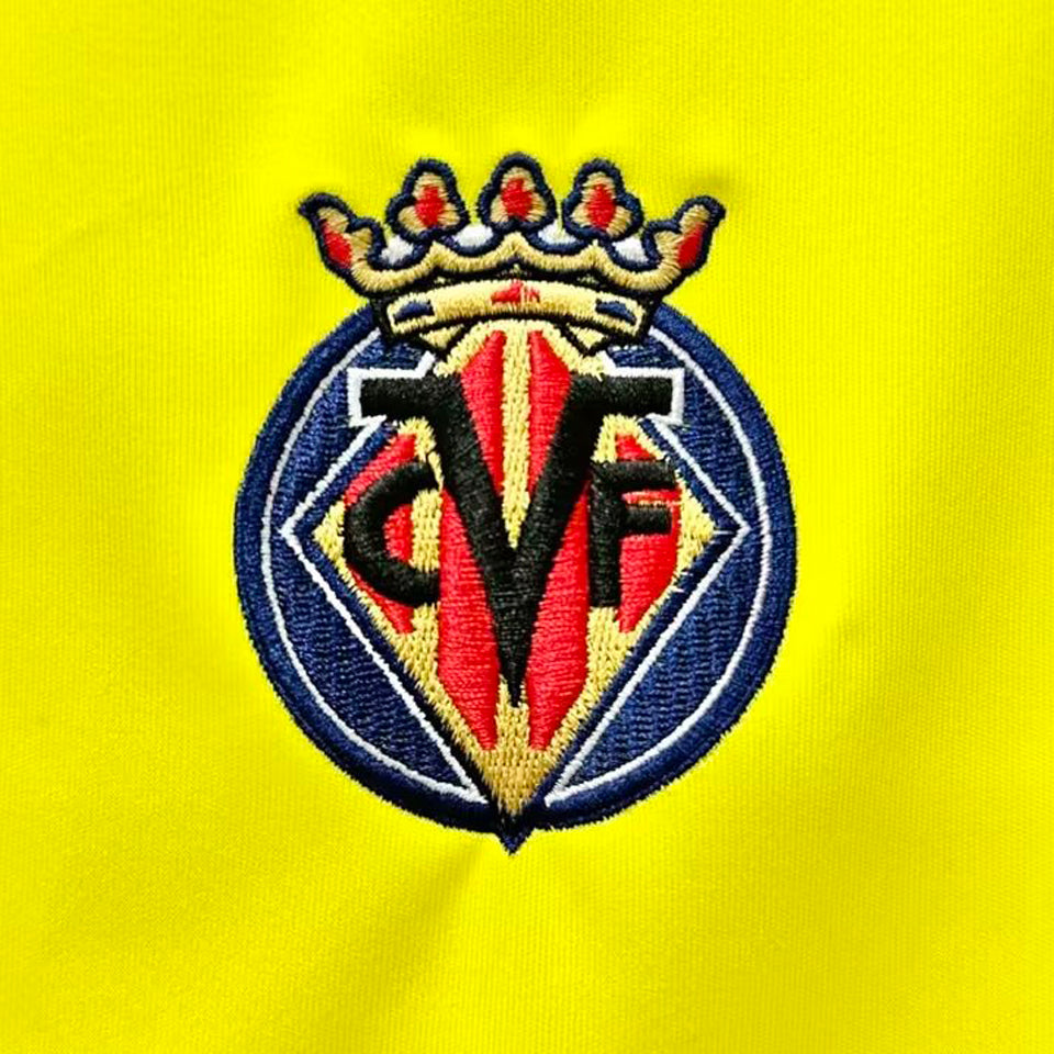 jersey 2005/06 villarreal fc local manga corta versión fan retro