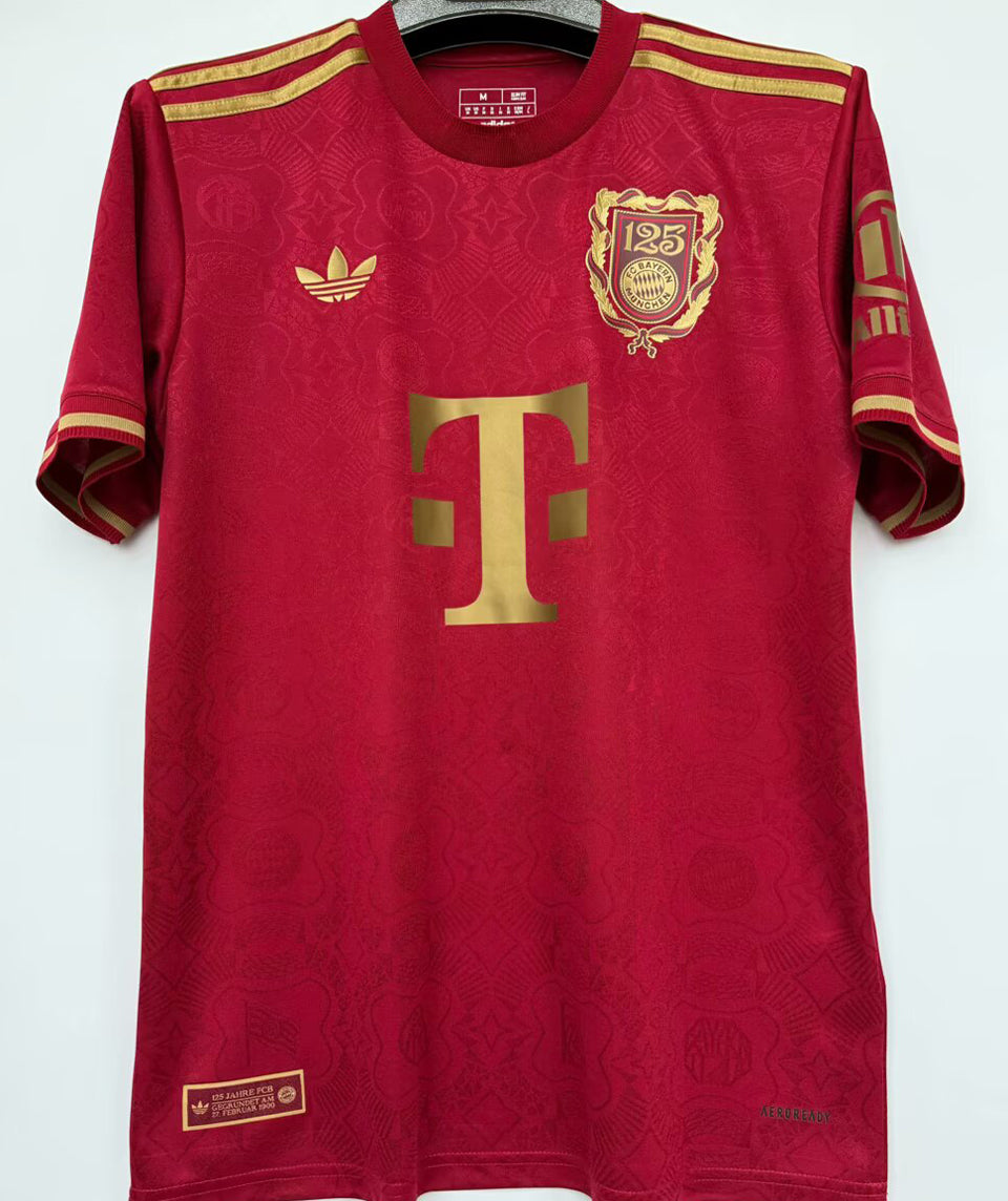 jersey 2025 bayern munich especial manga corta versión fan