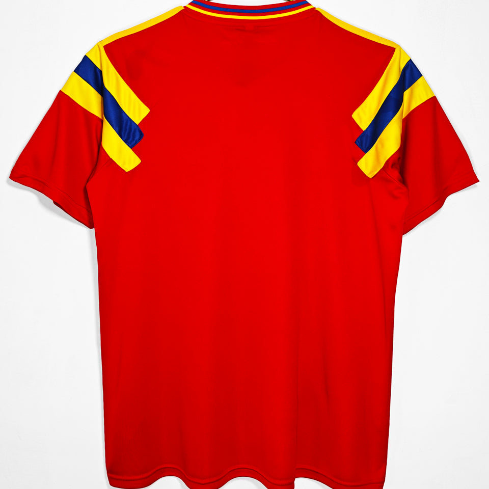 1990 colombia local versión fan selecciones retro