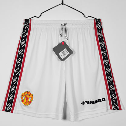 1998/1999 Manchester United Especial Versión Fan Shorts/ Pantalones Retro