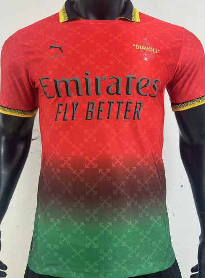 Jersey 2024/25 AC Milan Especial Manga corta Versión Jugador