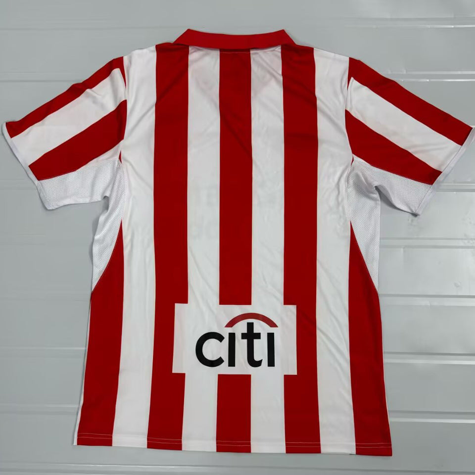 jersey 2004/2005 olympiacos local manga corta versión fan retro