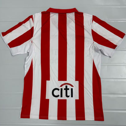 Jersey 2004/2005 Olympiacos Local Manga corta Versión Fan Retro
