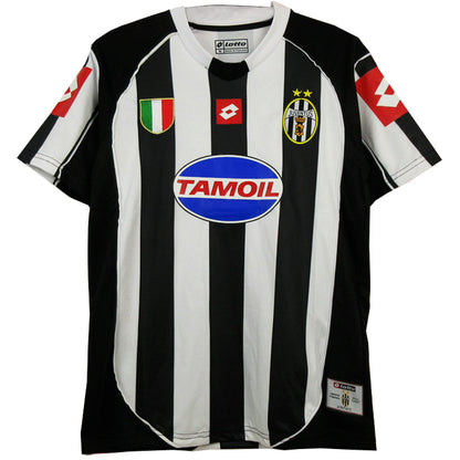 Jersey 2002/03 Juventus Local Manga corta Versión Fan Retro