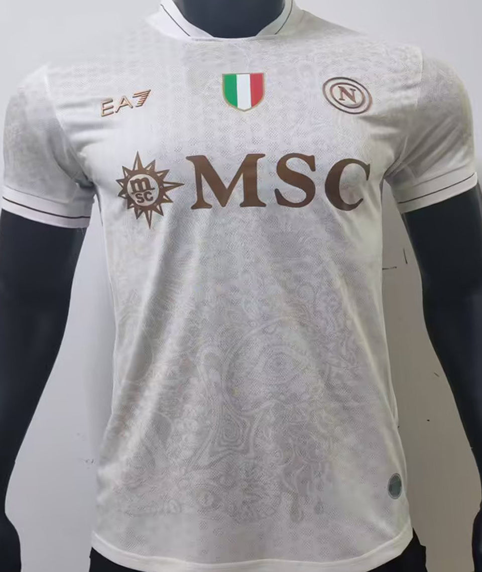 jersey 2025/26 napoli visitante manga corta versión jugador