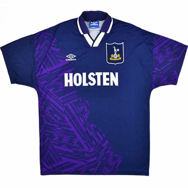 jersey 1994/1995 tottenham visitante manga corta versión fan retro