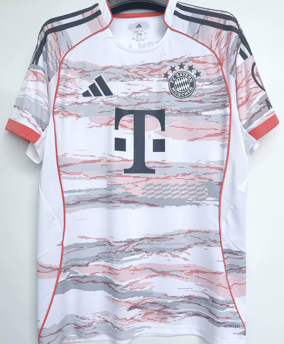 jersey 2025/26 bayern munich visitante manga corta versión fan