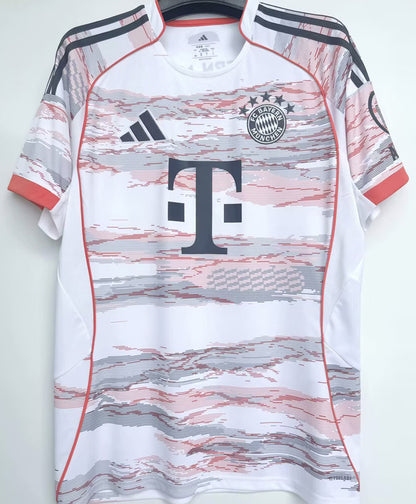 Jersey 2025/26 Bayern Munich Visitante Manga corta Versión Fan