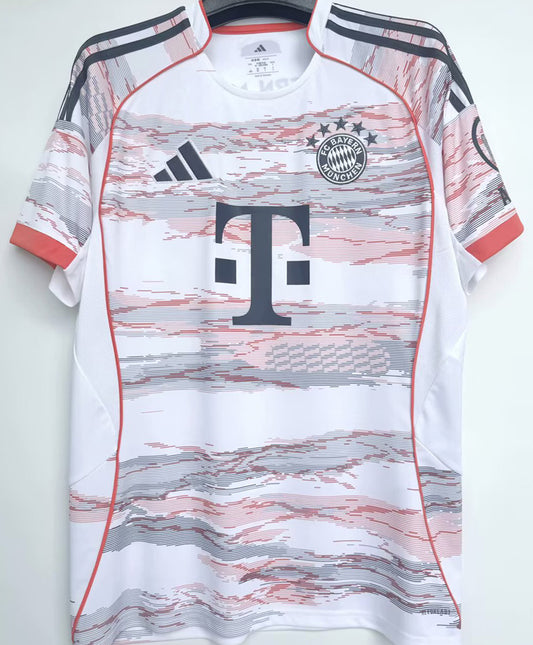Jersey 2025/26 Bayern Munich Visitante Manga corta Versión Fan