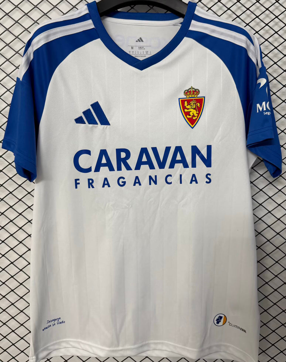 jersey 2026/27 zaragoza local manga corta versión fan