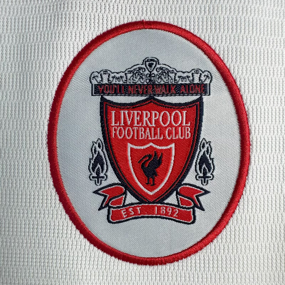 jersey 1998/1999 liverpool visitante manga corta versión fan retro