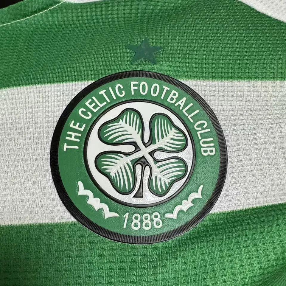 Jersey 2024/25 Celtic Local Manga corta Versión Jugador