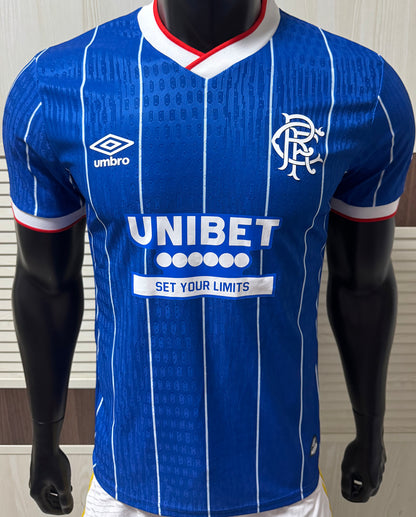Jersey 2026/27 Glasgow Rangers Local Manga corta Versión Jugador