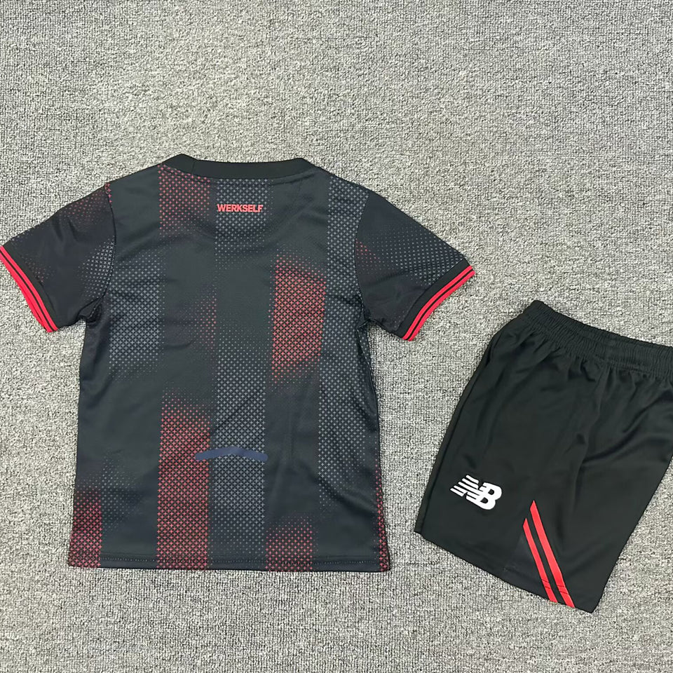 Jersey 2025/26 LeverKusen Local Manga corta Niño