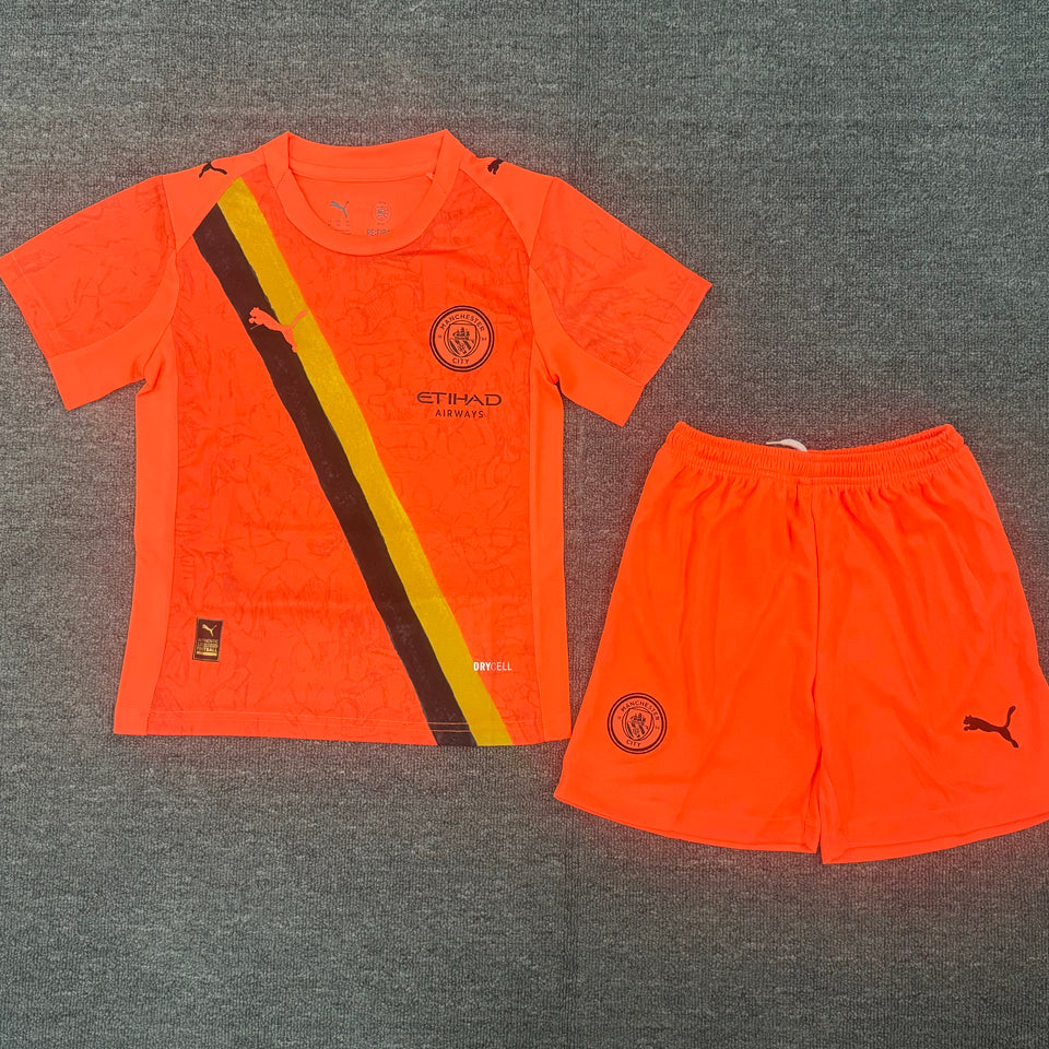 Jersey 2025/26 Manchester City Especial Manga corta Niño