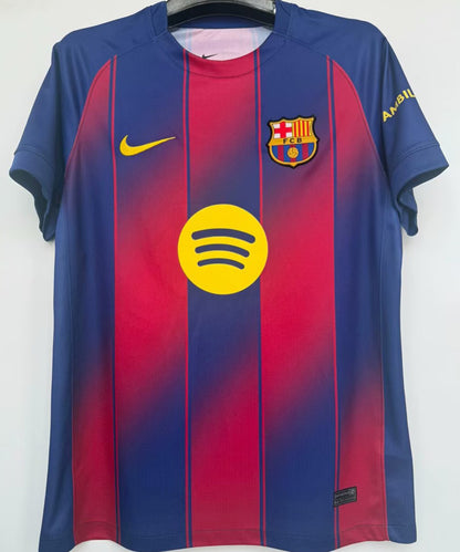 Jersey 2025/26 Barcelona Local Manga corta Versión Fan