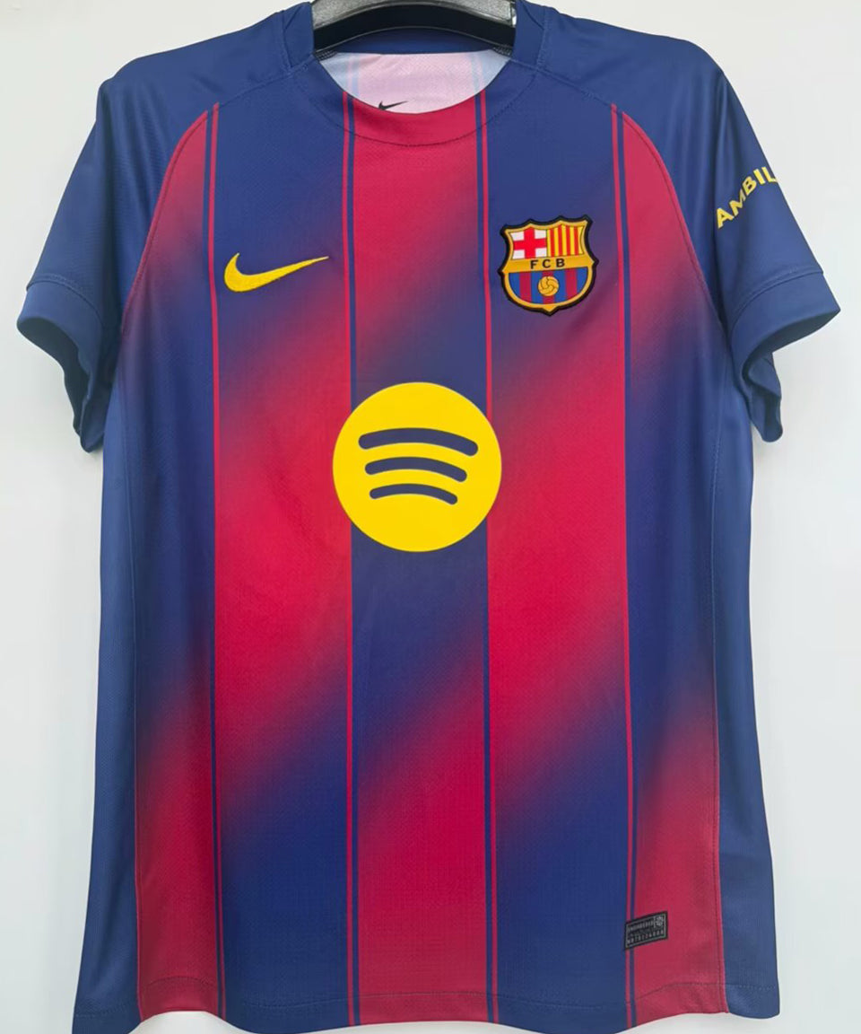 Jersey 2025/26 Barcelona Local Manga corta Versión Fan