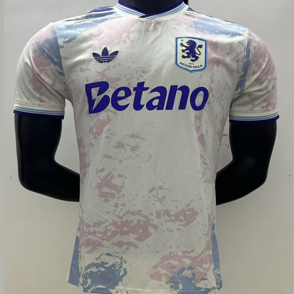 jersey 2025/26 aston villa tercero manga corta versión jugador